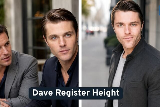 Dave Register Height and the Story Behind His Growing Spotlight